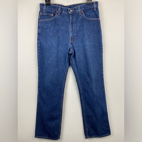 Levi’s 517 size 36x32 Men’s Blue Denim Bootcut Jeans - Picture 1 of 6